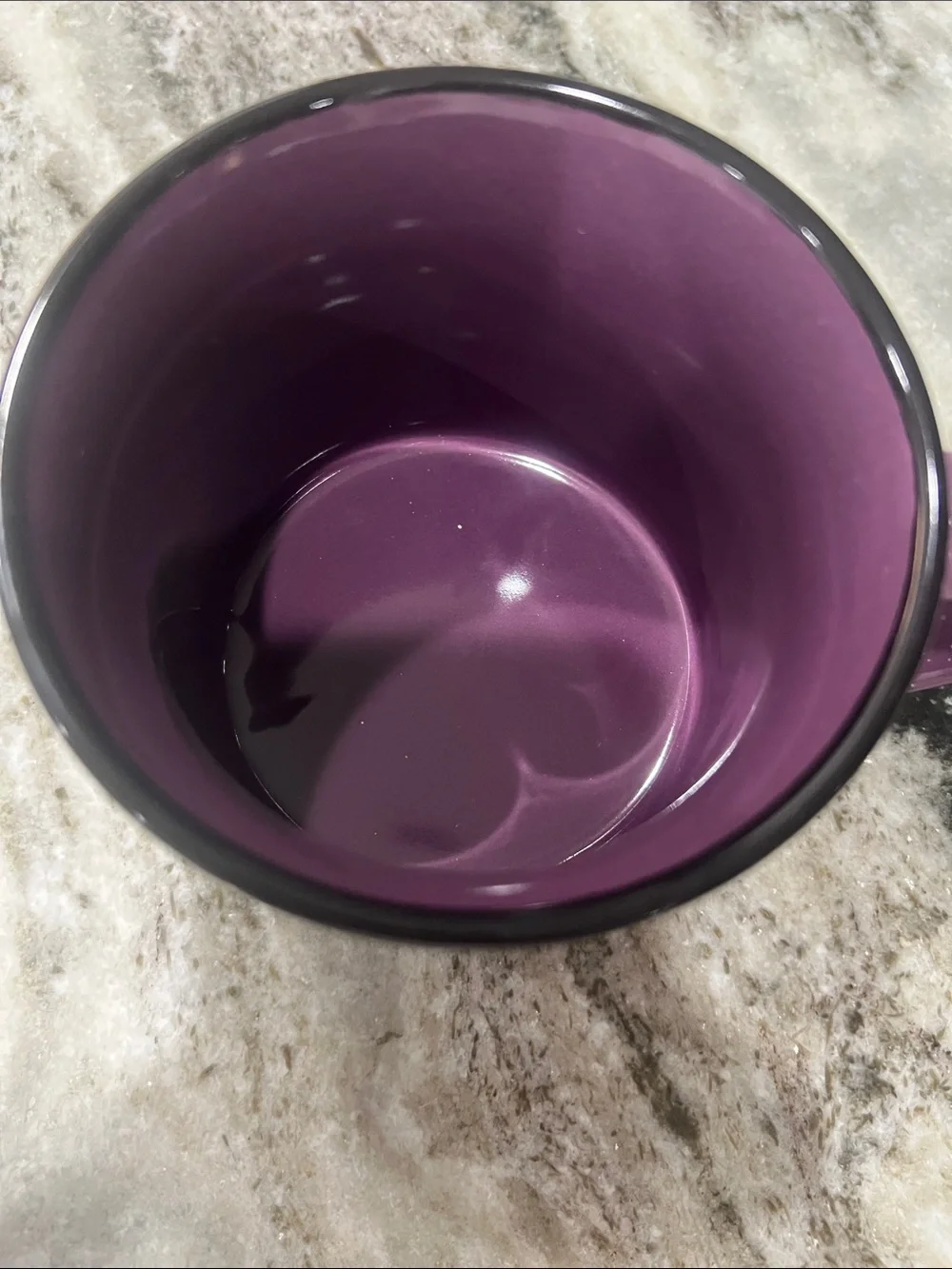 Purple Speckled Ceramic Mug